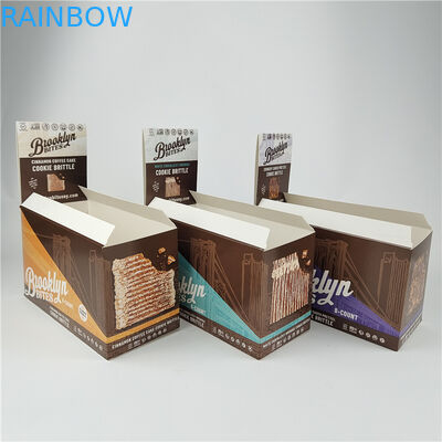 صناديق العرض المقوى القابلة للإعادة التدوير صناديق العرض الورقية جاهزة للبيع بالتجزئة