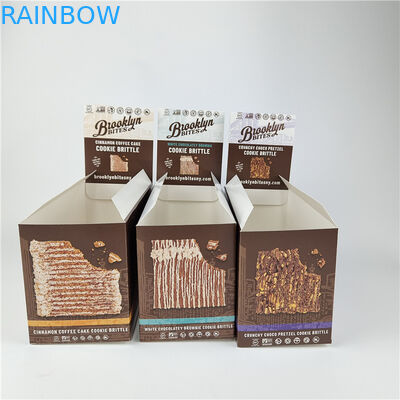 صناديق العرض المقوى القابلة للإعادة التدوير صناديق العرض الورقية جاهزة للبيع بالتجزئة