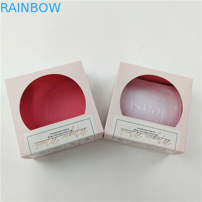 صناديق العرض المموجة من الورق المقوى شعار مخصص مطبوع للوجبات الخفيفة