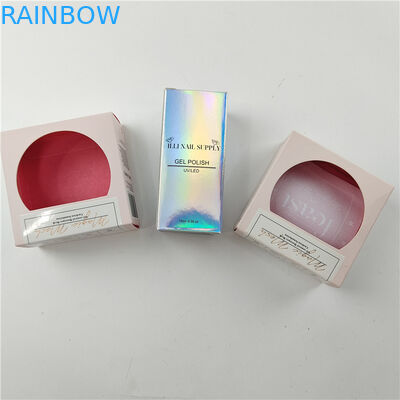 صناديق العرض المموجة من الورق المقوى شعار مخصص مطبوع للوجبات الخفيفة