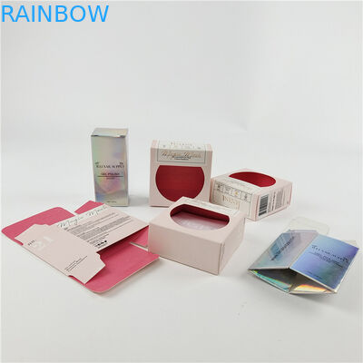 صناديق العرض المموجة من الورق المقوى شعار مخصص مطبوع للوجبات الخفيفة