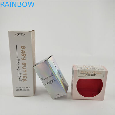 صناديق العرض المموجة من الورق المقوى شعار مخصص مطبوع للوجبات الخفيفة