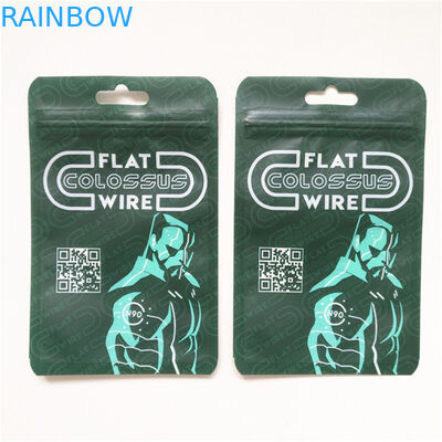 الترويج ضمان الجودة القابل لإعادة التدوير كيس التعبئة التابعة لشركة مايلر مع سحاب