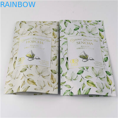 حزمة الأزياء شعار مخصص مطبوع مقبول حتى 10 ألوان متوفرة كيس الشاي