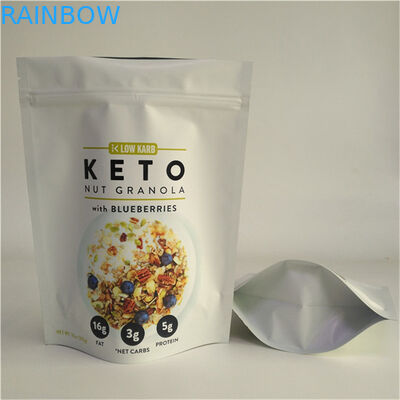 الصين المورد تصميم مخصص الطباعة الحجم المخصص والتصميم احتياجات الوقوف الحقائب مع السحاب للتغليف الغذائي