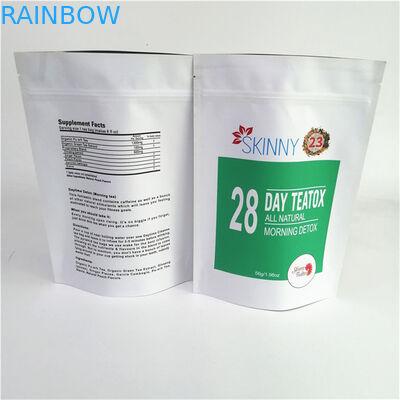 حجم مخصص طباعة ملونة حقيبة تغليف الطعام مع مادة MOPP / VMPET / PE