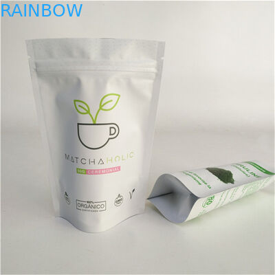 طباعة مخصصة الختم الحراري الكيس القائم القابل لإعادة الاستخدام الصف الغذائي Mylar كيس التعبئة