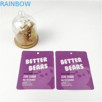 المقبولة حتى 10 ألوان متاحة كيس التعبئة السجينة مايلار قابلة لإعادة إغلاق عالية الجودة