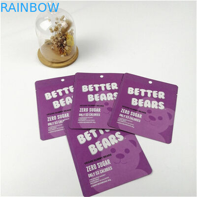 المقبولة حتى 10 ألوان متاحة كيس التعبئة السجينة مايلار قابلة لإعادة إغلاق عالية الجودة