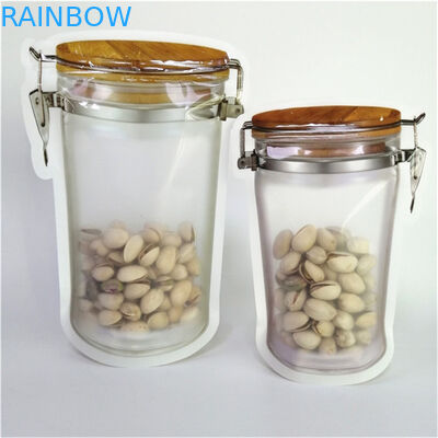 طباعة رقمية عالية الجودة مخصصة كيس التعبئة الغذائية البلاستيكية المعاد تدويرها