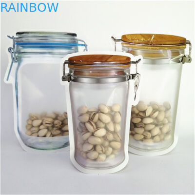 طباعة رقمية عالية الجودة مخصصة كيس التعبئة الغذائية البلاستيكية المعاد تدويرها