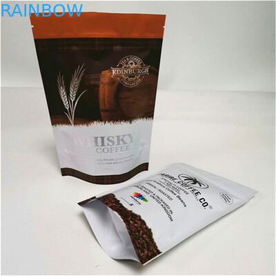 الطباعة الملونة مات النهاية حسب الطلب الحجم والتصميم احتياجات ورق الألومنيوم مايلار Doypack