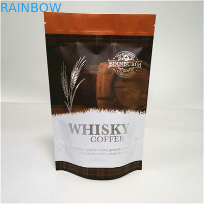 الطباعة الملونة مات النهاية حسب الطلب الحجم والتصميم احتياجات ورق الألومنيوم مايلار Doypack