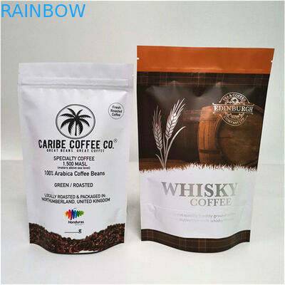 الطباعة الملونة مات النهاية حسب الطلب الحجم والتصميم احتياجات ورق الألومنيوم مايلار Doypack