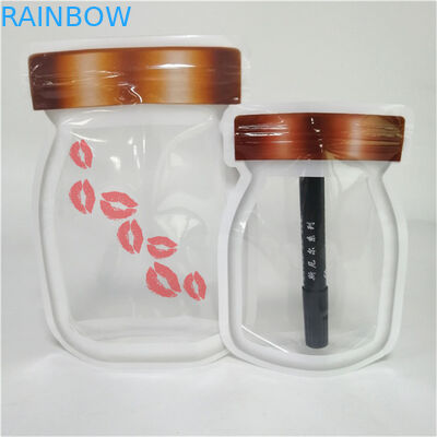 تصميم جديد أفضل مبيعات سمك مخصص شعار مخصص مطبوع قفاز غطاء سحب البلاستيك الغذاء تغليف الختم