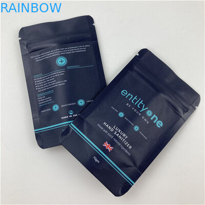 شعار مخصص مطبوع كيس يقف مع سحاب مات النهاية الألومنيوم ورق مايلار Doypack