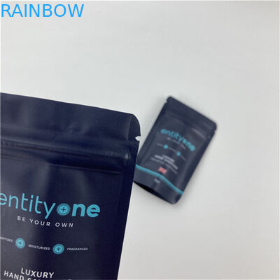 شعار مخصص مطبوع كيس يقف مع سحاب مات النهاية الألومنيوم ورق مايلار Doypack