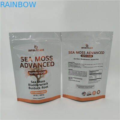 تقبل حتى 10 ألوان متاحة سهلة دموع خط الوقوف كيس الحقيبة الحرارة الختم السحب العلوي