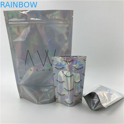 الجودة العالية شعار مخصص مطبوع حجم مخصص وتصميم احتياجات الألومنيوم ورق مايلار Doypack