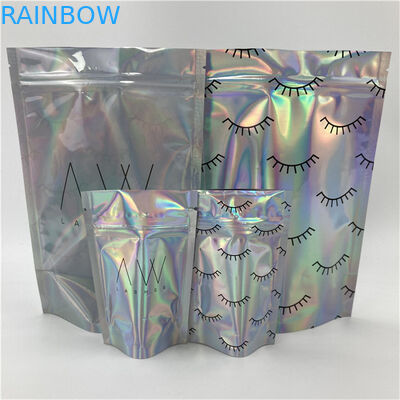 الجودة العالية شعار مخصص مطبوع حجم مخصص وتصميم احتياجات الألومنيوم ورق مايلار Doypack