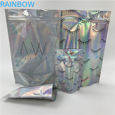 الجودة العالية شعار مخصص مطبوع حجم مخصص وتصميم احتياجات الألومنيوم ورق مايلار Doypack