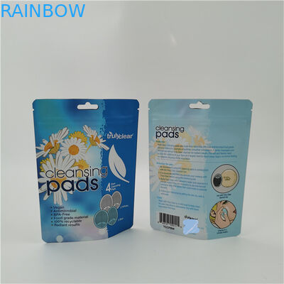 الحجم المخصص والتصميم احتياجات الطباعة الملونة الخصم سمك ورق الألومنيوم الوقوف الحقيبة الصف الغذائي