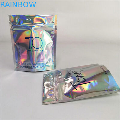 مواد التعبئة والتغليف الغذائية المخصصة العلامة التجارية الخاصة ضد الرطوبة سحب الرفرفي حقيبة التعبئة والتغليف