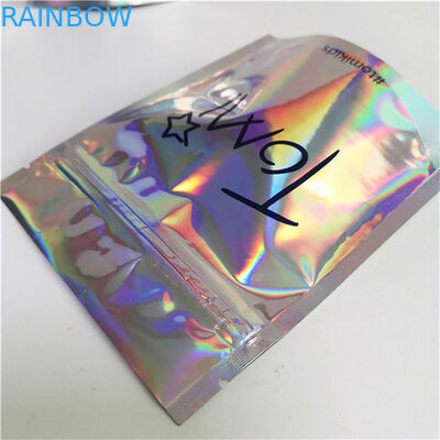 مواد التعبئة والتغليف الغذائية المخصصة العلامة التجارية الخاصة ضد الرطوبة سحب الرفرفي حقيبة التعبئة والتغليف