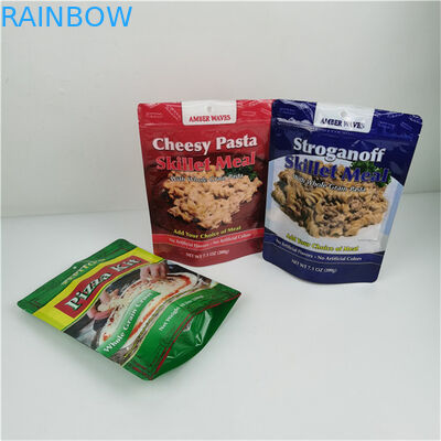 أفضل مبيعات التخزين الصديق للبيئة شعار مخصص مطبوع قفاز سحب كيس البلاستيك القابل لإعادة إغلاق