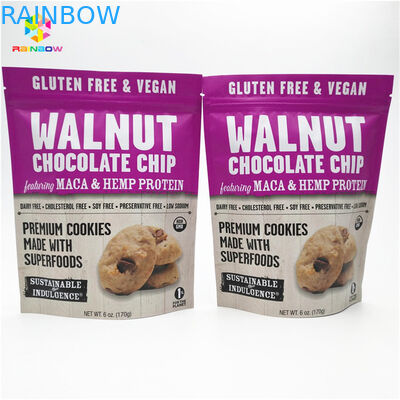 طلاء متطابق طلاء ملون طلاء الألومنيوم Mylar Doypack مع حجم ومصمم مخصص