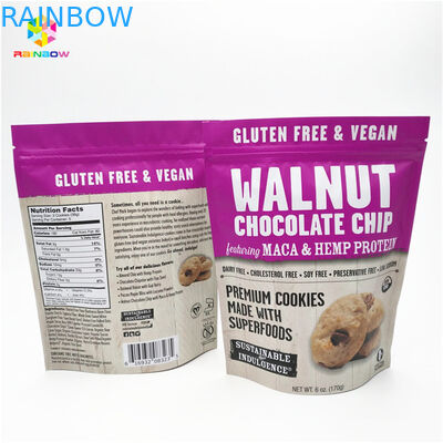 طلاء متطابق طلاء ملون طلاء الألومنيوم Mylar Doypack مع حجم ومصمم مخصص