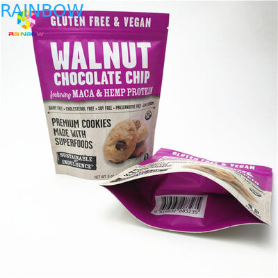 طلاء متطابق طلاء ملون طلاء الألومنيوم Mylar Doypack مع حجم ومصمم مخصص