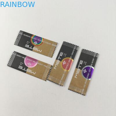 حقيبة وسادة مرنة مطوية مغلقة فارغة شيكولاتة كيس للغذاء المجمد