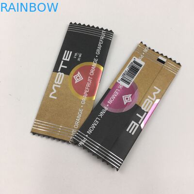 حقيبة وسادة مرنة مطوية مغلقة فارغة شيكولاتة كيس للغذاء المجمد