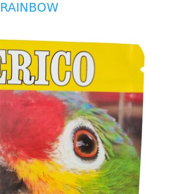 مصمم خصيصاً يختم نفسه ضد الرطوبة يختم الحرارة يختم السحاب الشفاف الأمامي ورق الألومنيوم الخلفي كيس بلاستيكي مايلار للسكر