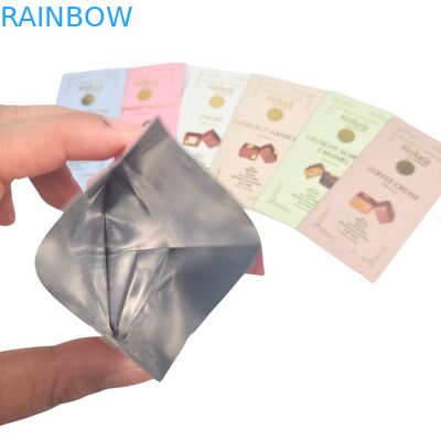 طباعة مخصصة قابلة لإعادة التدوير صغيرة درجة الغذاء ختم حراري سميك ملون حقيبة طعام مكسرات بسكويت وجبات خفيفة أكياس تغليف