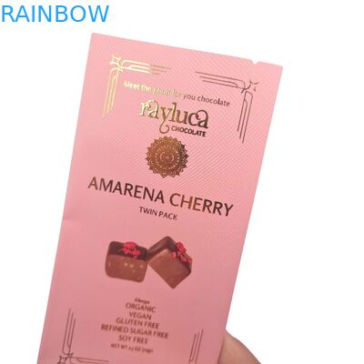 طباعة مخصصة قابلة لإعادة التدوير صغيرة درجة الغذاء ختم حراري سميك ملون حقيبة طعام مكسرات بسكويت وجبات خفيفة أكياس تغليف