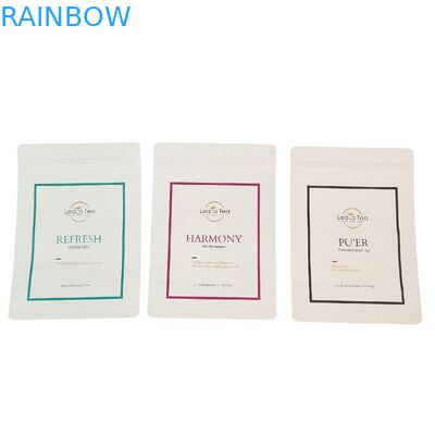 كيس زيبلوك مستقيم مطبوع خصيصاً لأكياس ملح الاستحمام