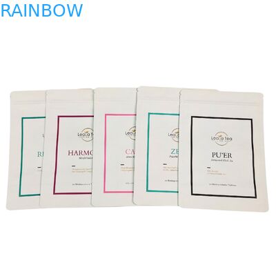 كيس زيبلوك مستقيم مطبوع خصيصاً لأكياس ملح الاستحمام