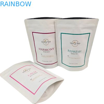 كيس زيبلوك مستقيم مطبوع خصيصاً لأكياس ملح الاستحمام