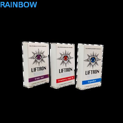 علبة الورق الكرافت قابلة للتحلل الحيوي الصف الغذائي التعبئة التخزين التغليف للشموع الحلوى علبة الورق المقوى قابلة للطي