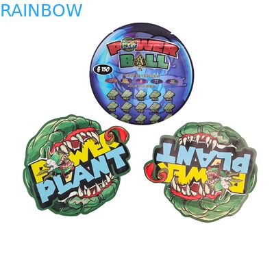 3 أغطية جانبية مقاومة للأطفال كيس مايلر هولوغرافي كيس التعبئة الخفيفة من الألومنيوم