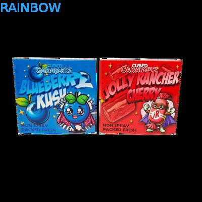 صندوق ورق كرافت قابل للطي مخصص مع ورق مقوى 350 جرام لعرض العداد بالتجزئة