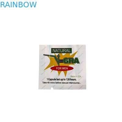 كيس بسحاب بلاستيكي مانع للتسرب حراريًا بدرجة الغذاء مع أحجام مخصصة للأقراص والحبوب وكبسولات الأدوية