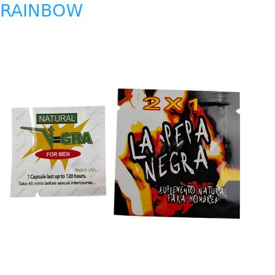 كيس بسحاب بلاستيكي مانع للتسرب حراريًا بدرجة الغذاء مع أحجام مخصصة للأقراص والحبوب وكبسولات الأدوية