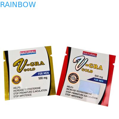 كيس بسحاب بلاستيكي مانع للتسرب حراريًا بدرجة الغذاء مع أحجام مخصصة للأقراص والحبوب وكبسولات الأدوية