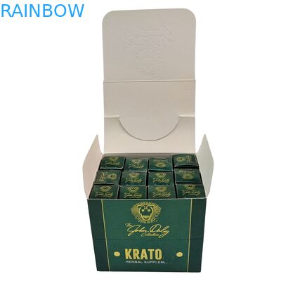 ورق كرافت معاد التدوير صندوق كرافت كرافت للوجبات الخفيفة للبسكويت لوح الطاقة عرض كرتون مستحضرات التجميل عبوة إسفنجية