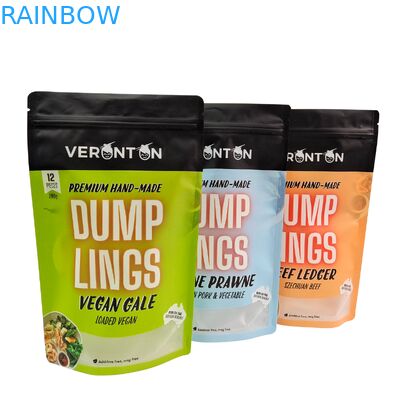 Customized Food Grade Resealable Stand Up Pouch Ziplock Bag for Snack Packaging