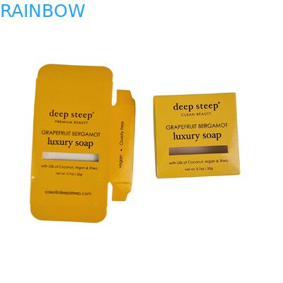 علبة التعبئة والتغليف التجميلية القابلة للتحلل البيولوجي مع تصميم كلاسيكي ومصفوفة لامعة