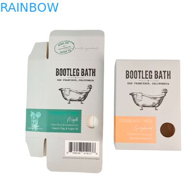 علبة التعبئة والتغليف التجميلية القابلة للتحلل البيولوجي مع تصميم كلاسيكي ومصفوفة لامعة